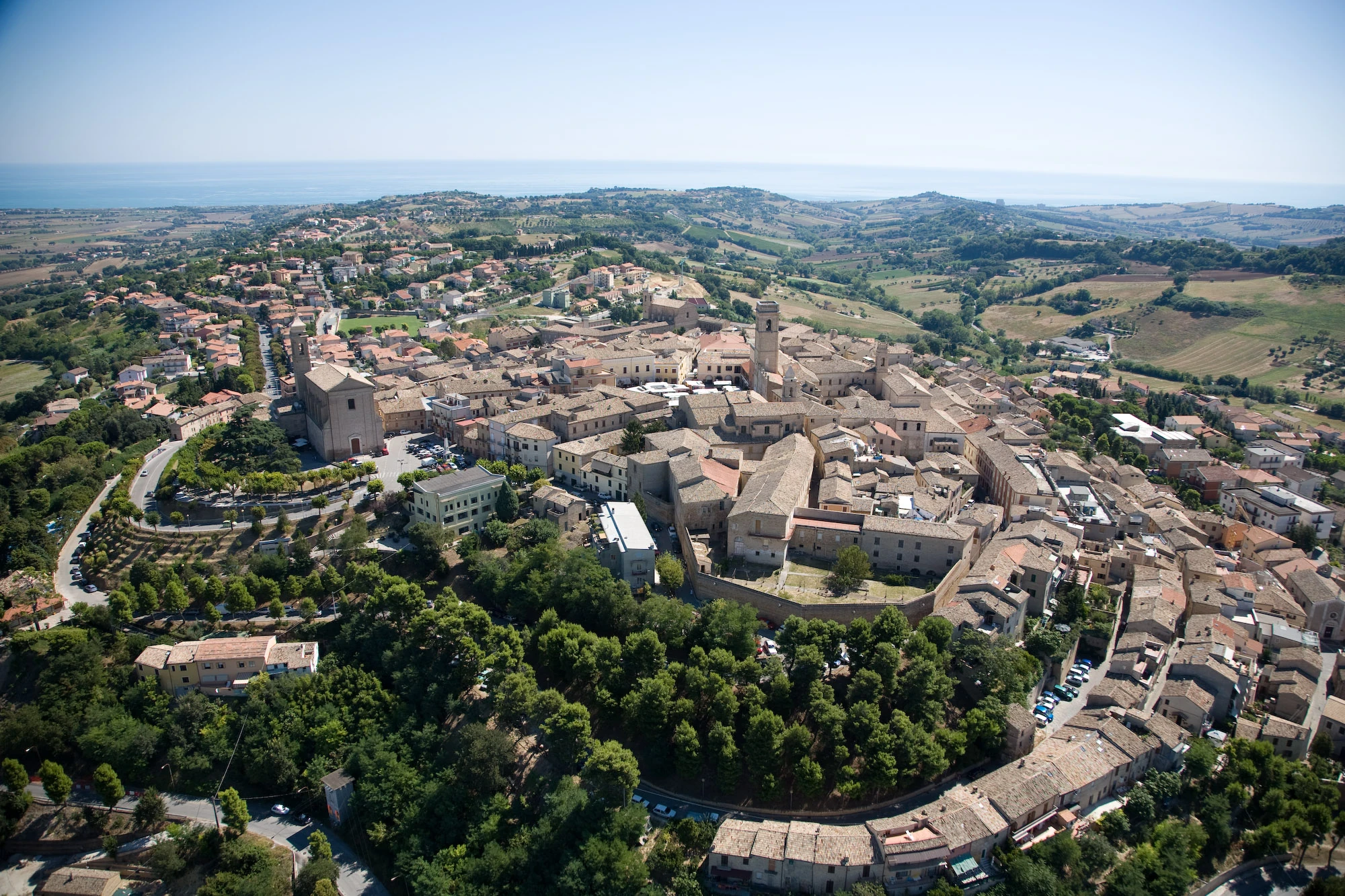 Veduta di Potenza Picena
